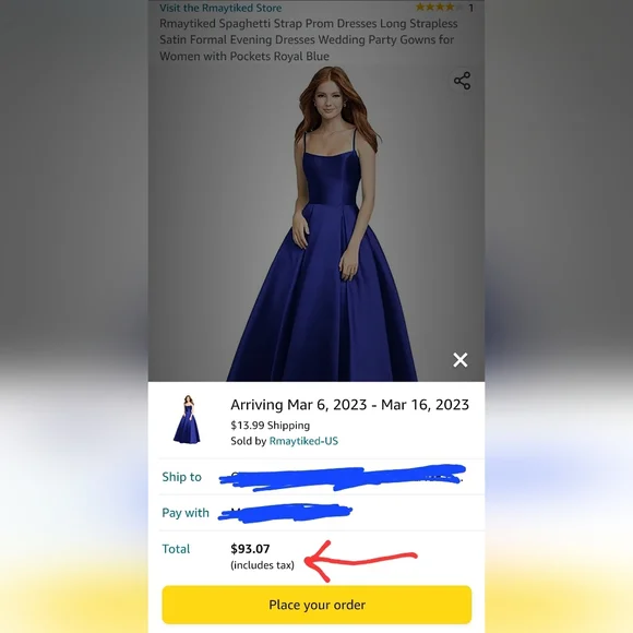 Spaghetti Strap Prom Dresses Long Strapless Satin Formal Evening Dresses Wedding - Picture 5 of 5